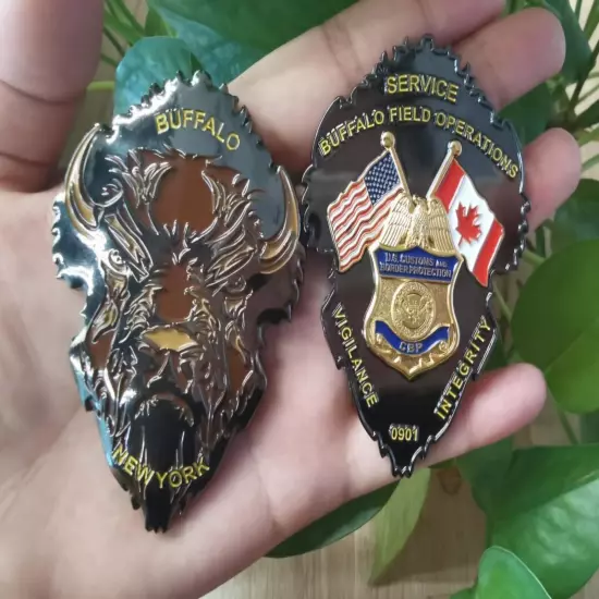 Buffalo CBP Challenge Coin 