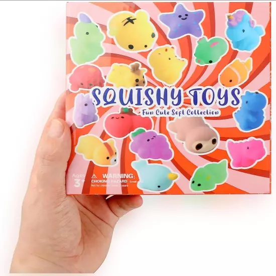 30pcs Squishies Squishy Toys Mochi Squishy Toy for Kids Party Favors Mini Kawa