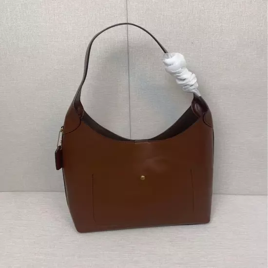 COACH Maple Brooklyn Shoulder Bag 28 Half Moon Bag CU068 NEW Hand bag