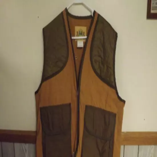 Vintage IDEAL HUNTING Vest Shell Large 42-44 Men's Small Game Bird Hunting