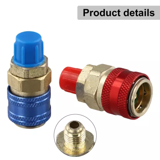 Easy Installation and Removal with the R134a Fluorinated Quick Connector