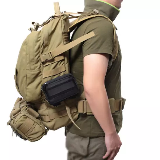 Tactical Mini Molle Pouch Belt Bag Fanny Pack Mobile Phone Cover Cigarette Pack