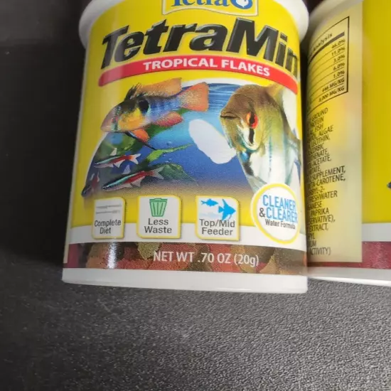 TeraMin Tropical Flakes, Lot Of 4!