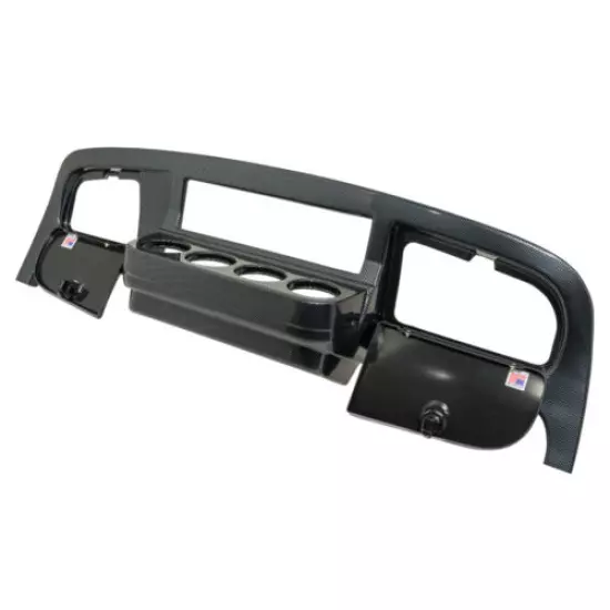 EZGO TXT Freedom (2014-Up) /S4/L4/S6/L6 Carbon Fiber Dash Cover w/ Locking Doors