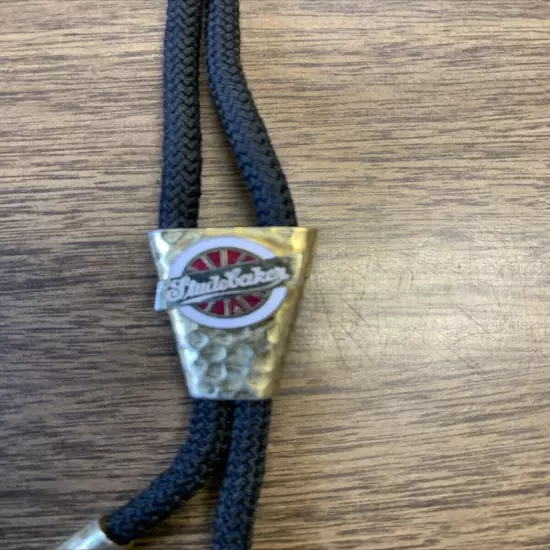 VINTAGE BOLO TIE WITH STUDEBAKER EMBLEM AUTO