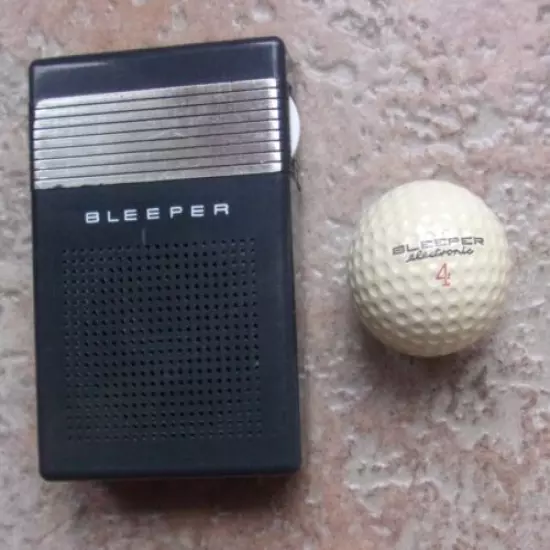 Vintage Interesting Euronics Bleeper Golf Ball Finder Made In Scotland