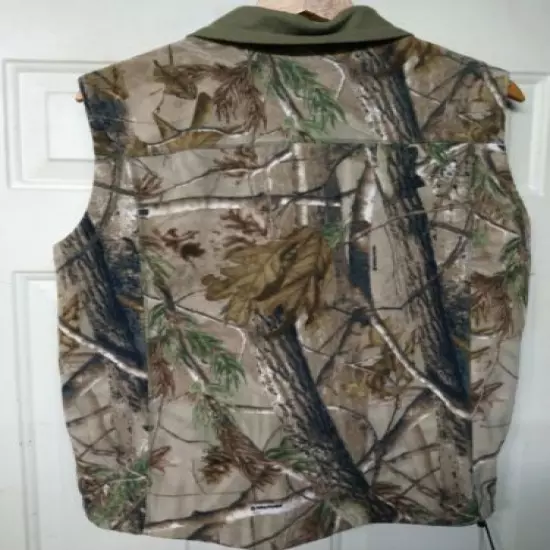 Gander Mountain Guide Series Camo Fleece Hunting Vest Mens M 