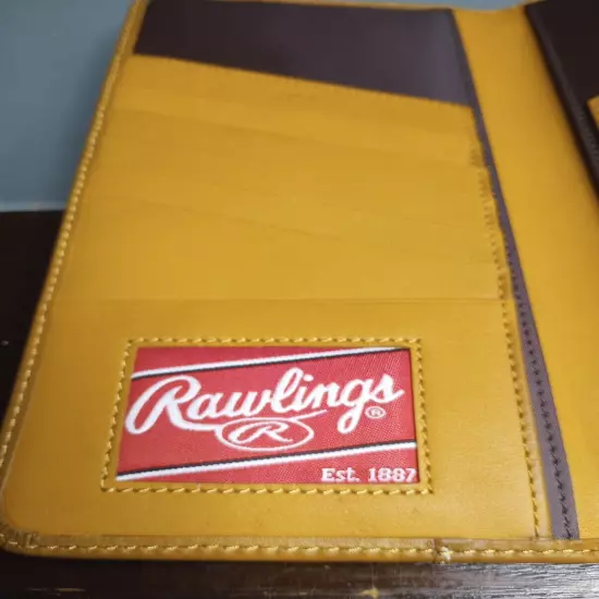 Rawlings Travel Passport Ticket Credit Card Slots Wallet RW100 Tan New