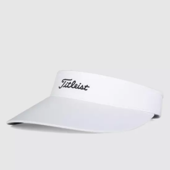 New Titleist Women's Sun Drop Golf Visor Legacy White / Black