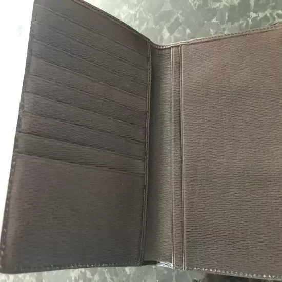 Wallet Passport Holder by HUGO BOSS. Leather. Vintage New.