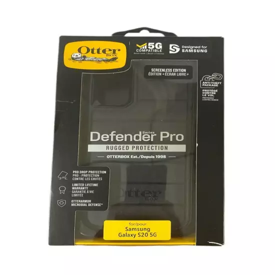 Otterbox Defender Pro Case + Holster for Samsung Galaxy S20 5G (Wont fit FE!!)