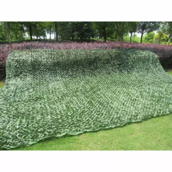 Woodland Camouflage Netting Military Army Camo Hunting Shooting Hide Cover Net N