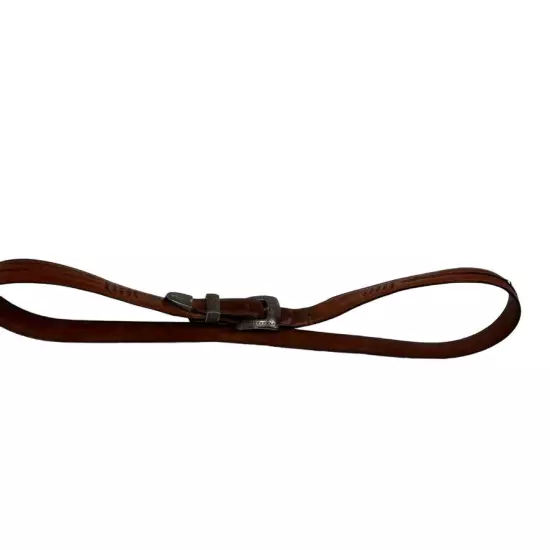 Onyx by Brighton Belt Size 46 Brown Mens Salina Braided Western Cowboy Rodeo