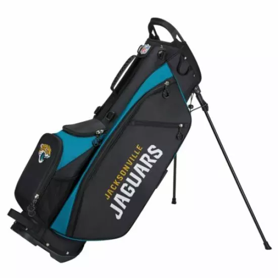 New Wilson Staff NFL Jacksonville Jaguars Golf Stand Bag