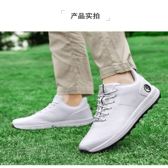 Professional Golf Shoes Men's Anti Slip Sneakers Outdoor Golfers Walking Shoes