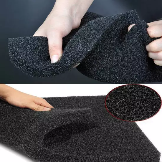 Bio Sponge Filter Media Pad Cut-to-fit Foam up to 20"x20"x2" Aquarium Fish Tank