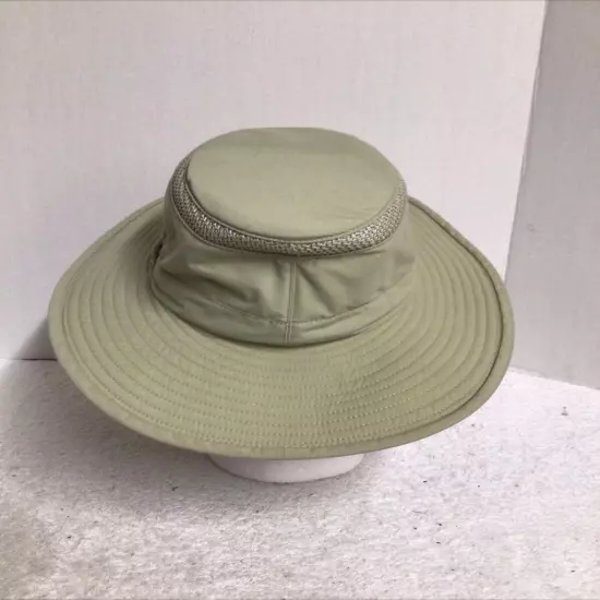 TILLEY ENDURABLES Men’s THE TILLEY AIRFLO Hat Beige Khaki Made In Canada 7 3/8