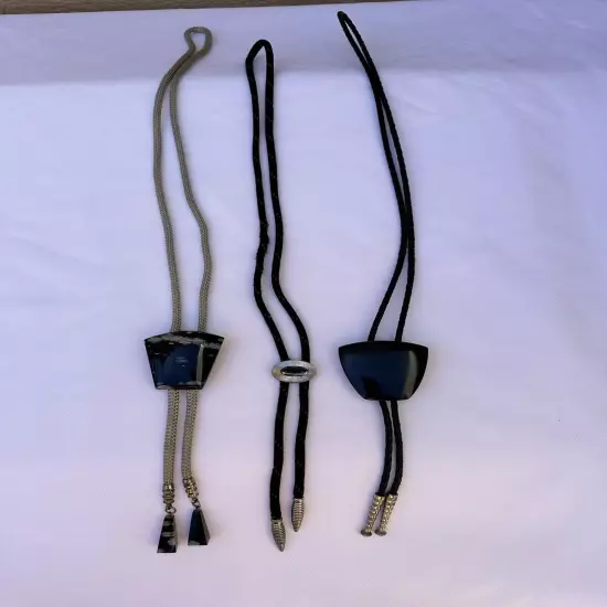 Lot Vintage Bolo Ties