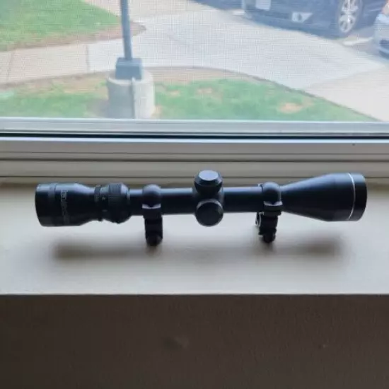 TASCO 3-9 X 50 RIFLE SCOPE Duplex Reticle Matte Black 39X50SPL