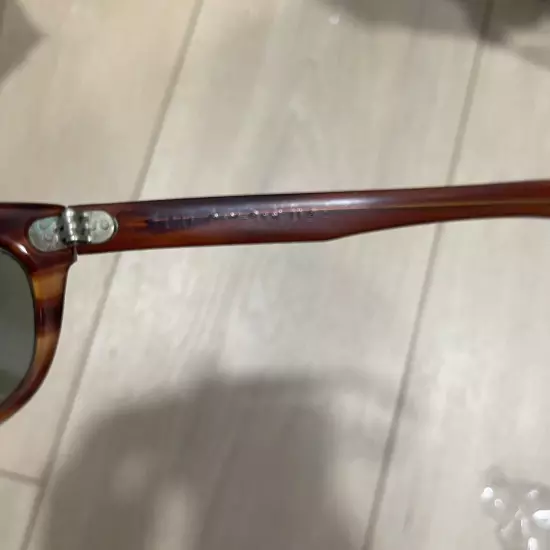 Vtg Ray-Ban BALORAMA Brown Tortoise Sunglasses