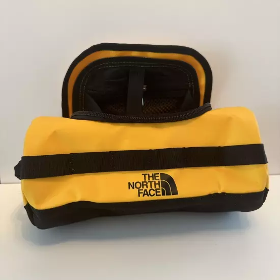 The North Face Base Camp Travel Canister Toiletry Bag Summit Gold NWOT 3.5L