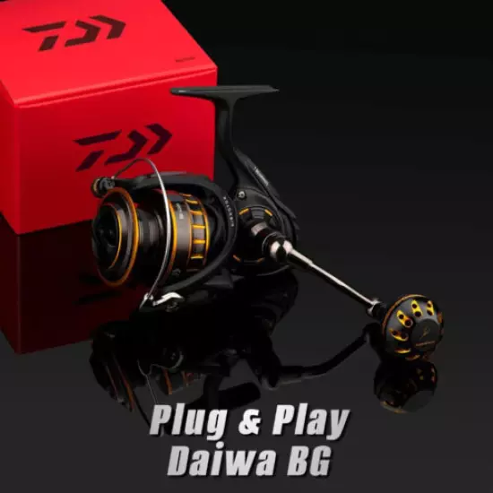 Gomexus Power Handle For Daiwa BG 3500 4000 Plug-and-Play Reel 