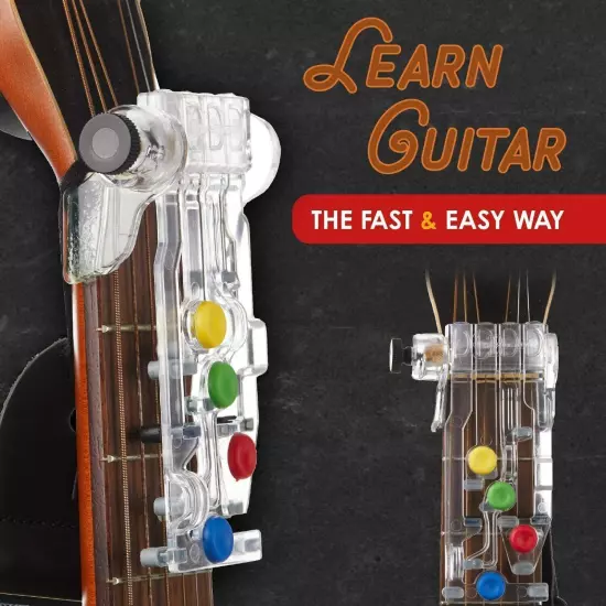 Guitar Learning Tools One-Key Chord Assist Practice Aid Learning For Aid Adults