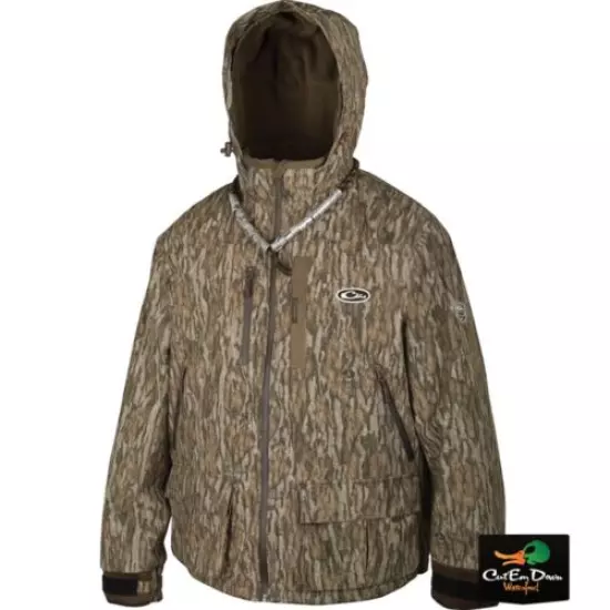 DRAKE WATERFOWL GUARDIAN ELITE MST FLEECE LINED CAMO JACKET COAT