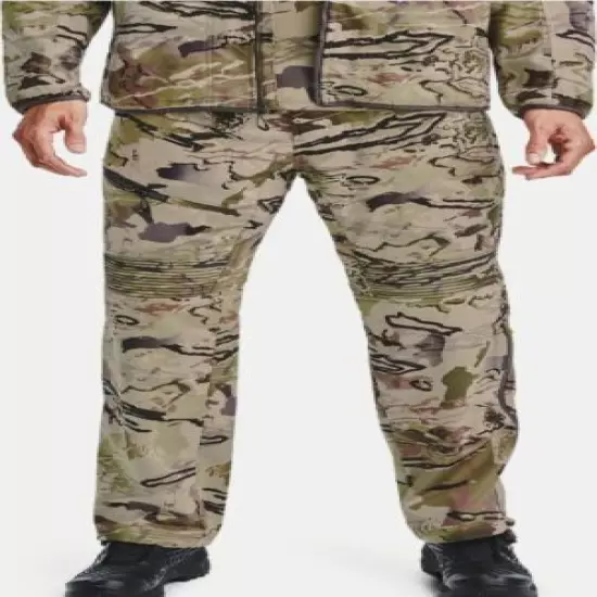 Men's UA STORM Brow Tine Pants - Barren Camo - 3XL 1355317-999 NWT $160