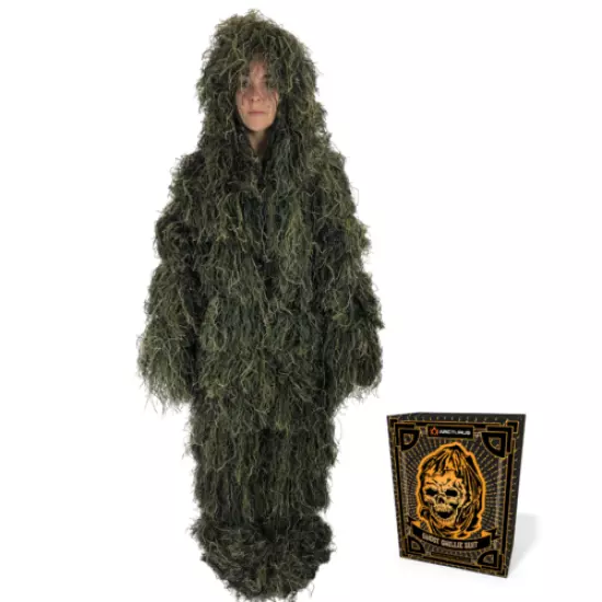 Youth Arcturus Ghost Ghillie Suit | Super-Dense Hunting Camo for Teens