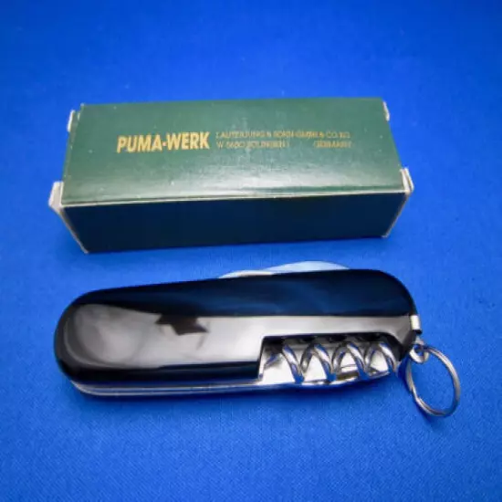 PUMA VTG OFFIZIERMESSER (Officer's Knife) 90467-2502 Made In Germany MINT COND. 