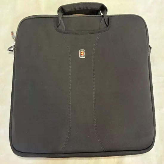 Swiss Gear Laptop Computer Tablet Carry Bag Case ~ Black NO Shoulder Strap