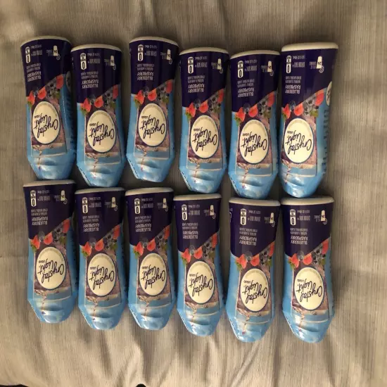 (12) Crystal light liquid blueberry raspberry drink mix