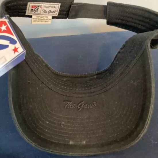 Pautzke Bait Fishing Co. Hat Cap Golf Visor Trucker Black Vintage The Game NWT