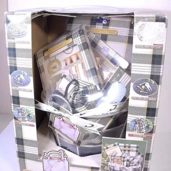 Golfers Bucket Of Gifts Club House Collection NIB