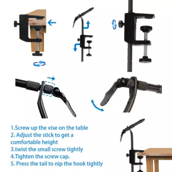 Maxcatch CVS Rotary Fly Tying Vise Travel Alloy Fishing Tool Fishing Tackle Kit