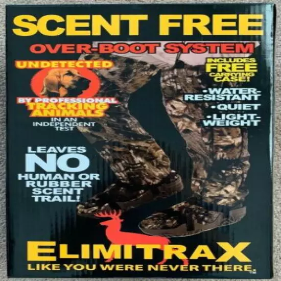 Elimitrax Scent Free Over-Boot System Water Resistant Quiet Tick & Chigger Proof