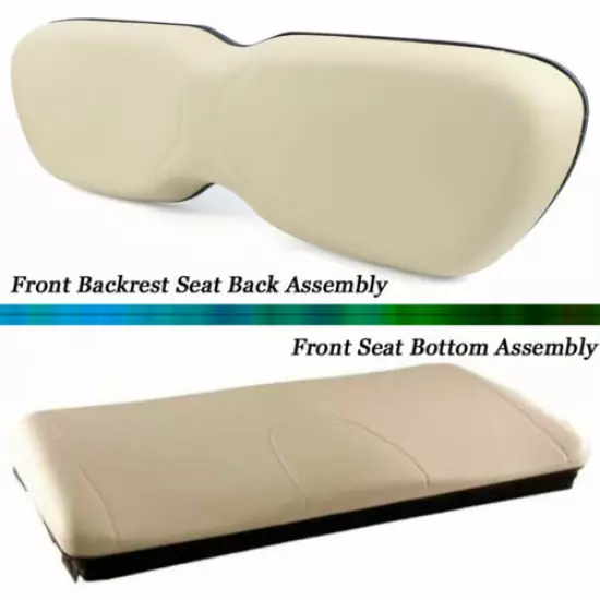 Front Seat Back Cushion / Front Seat Bottom For Club Car Precedent 04+ Golf Cart