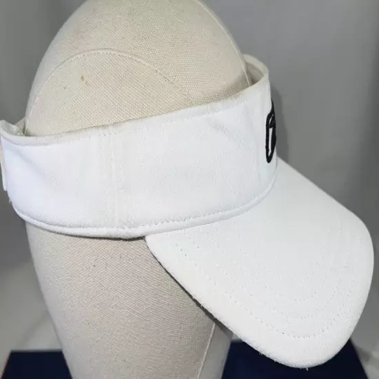 Reebok Tennis Visor Hat Pro Cap Adjustable Golfer Visor Logo Clay Court Vintage