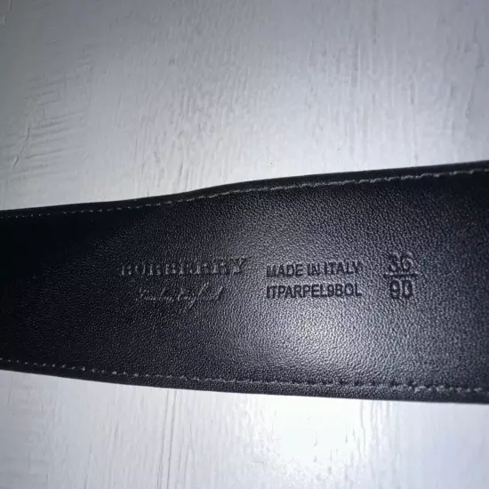 Burberry Belt Men - Size 36 | 100% Authentic