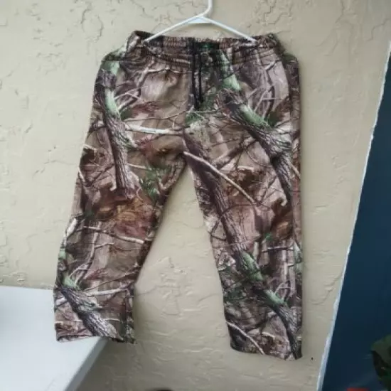 RedHead Realtree Camouflage Lightweight Mens Pants Small camo Elastic Waist Band