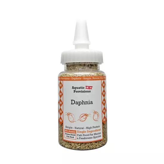 Freeze Dried Daphnia 0.5 oz, Fish Food for Freshwater and Marine Aquarium Fis...