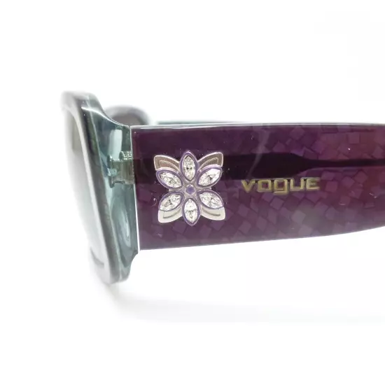 Vogue VO 2571 B 1671/11 Purple Blue Marble Sunglasses New