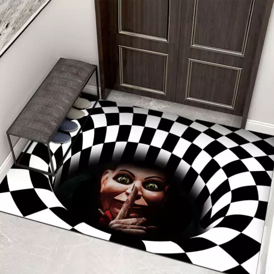 Clown Trap Visual Carpet Living Room Sleeping