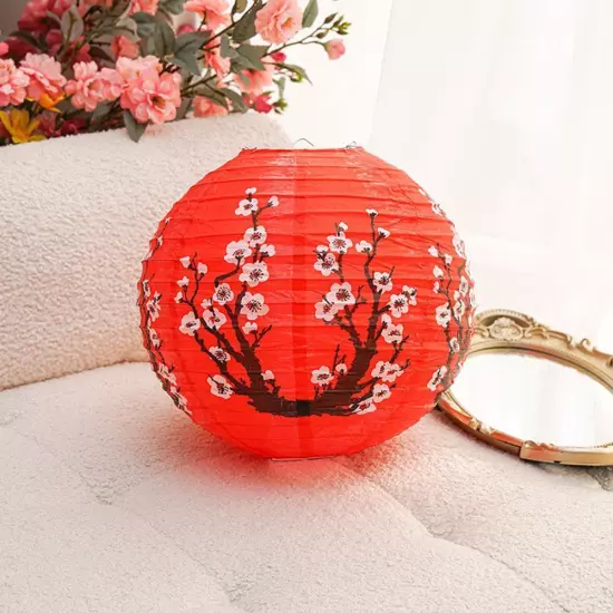 Plum Blossom Circular Paper Lamp BEST2024