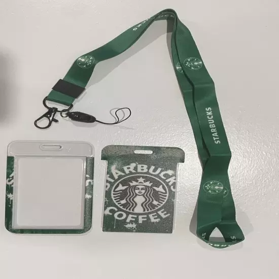 Designer lanyard with ID holder Keychain 