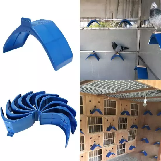 20x Pigeon Dove Bird Rest Stand Frame Dwelling Perches Roost Bird Supplies Blue