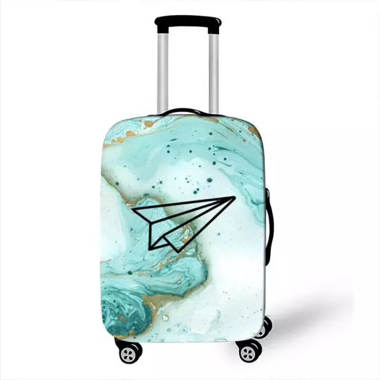 Elastic Printed Airplane Luggage Suitcase Cover Protector Anti Scratch Bags