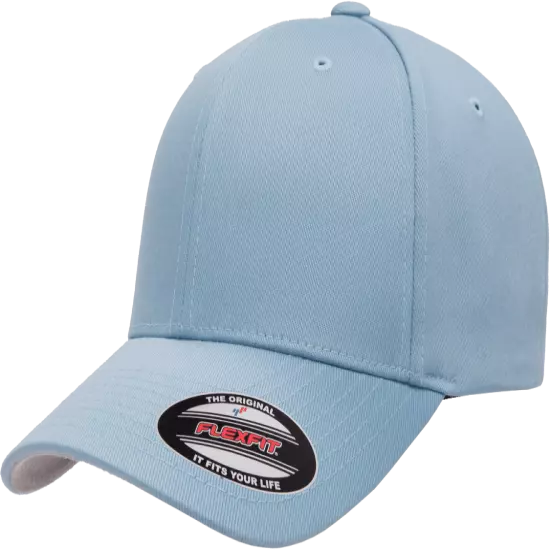 FLEXFIT Classic ORIGINAL 6-Panel Fitted Baseball Cap HAT S/M & L/XL All Colors