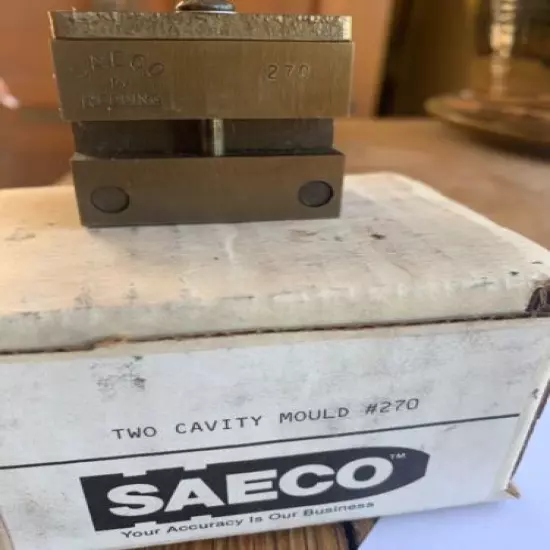 SAECO 2-Cavity Bullet Mold 270 140 grain TCGC